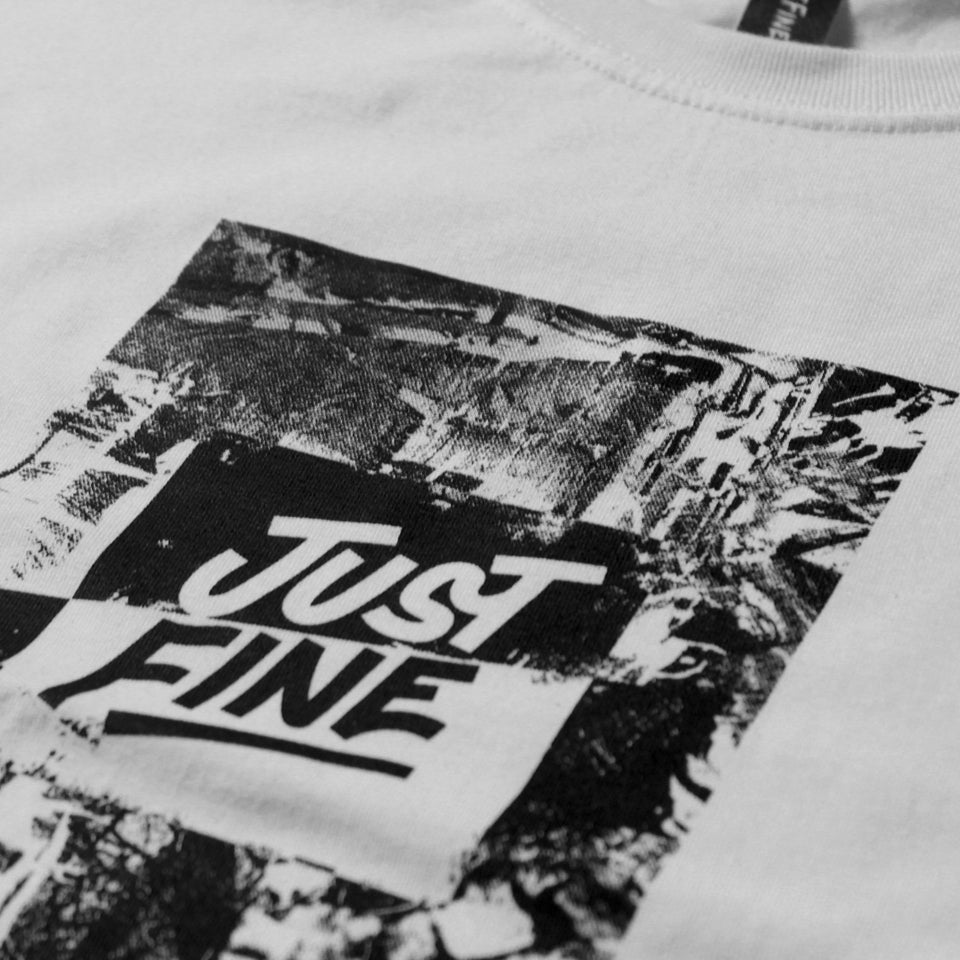 Just Fine Collage T-Shirt