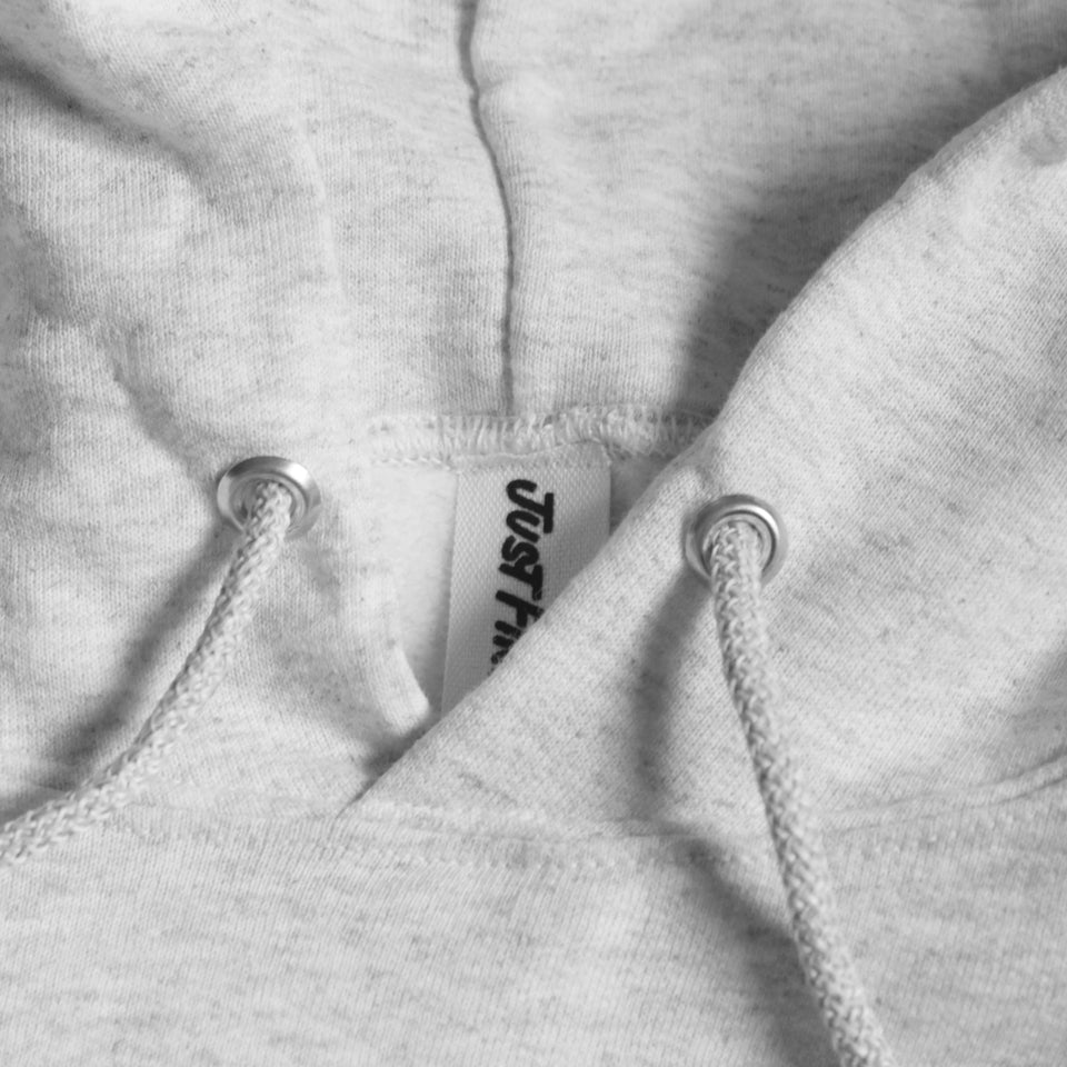 Just Fine Stacked Hoody [ASH]