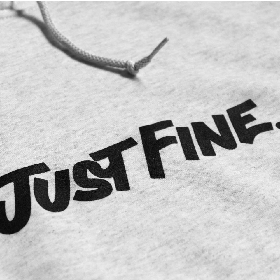 Just Fine Horizontal Hoody [ASH]