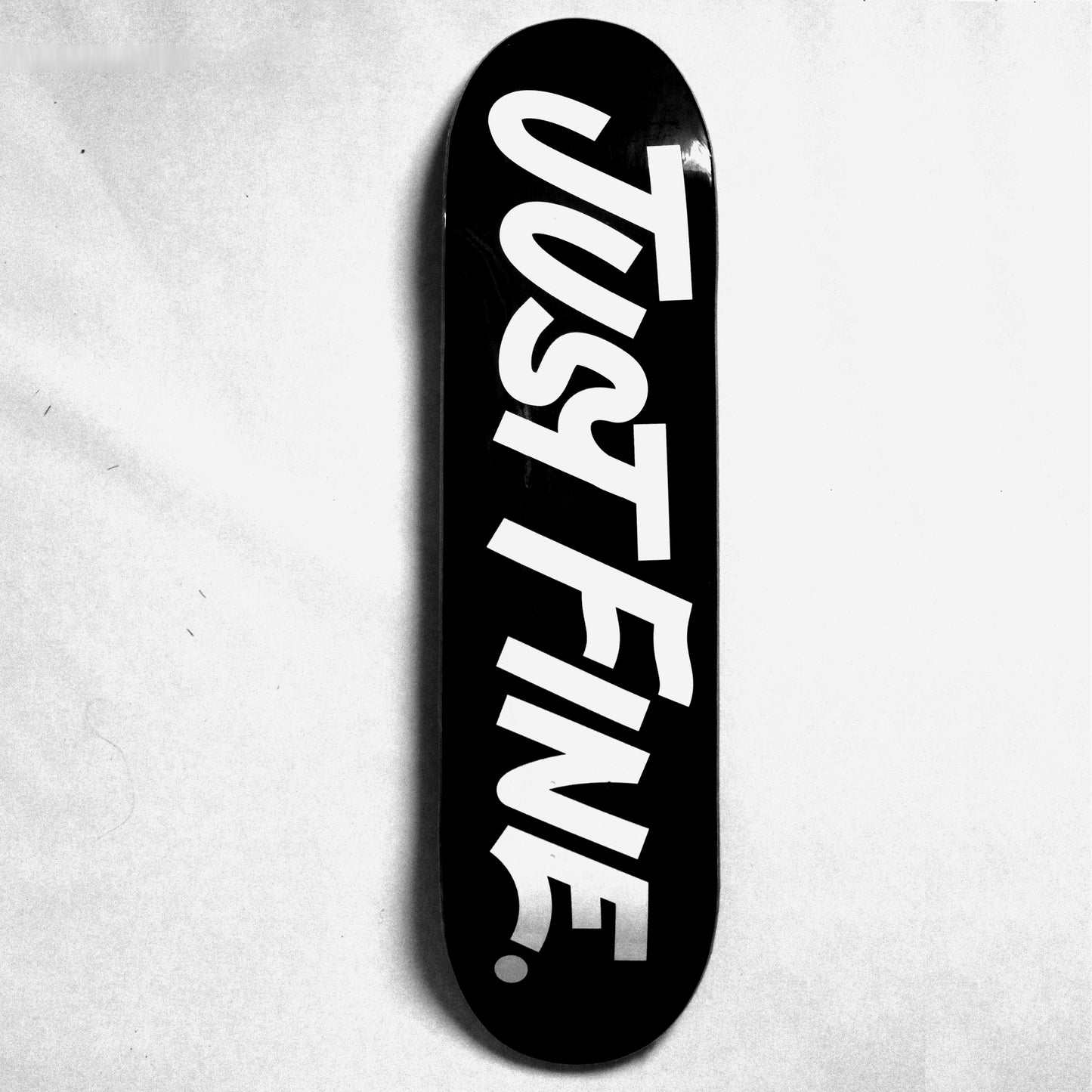 Just Fine Horizontal Logo Skateboard Deck