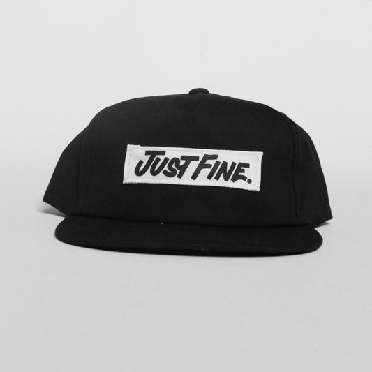 Just Fine Horizontal Snapback [Wht]